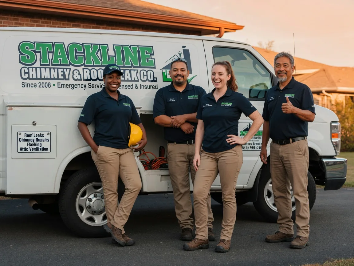 Chimney flashing repair company in Coleman, GA
